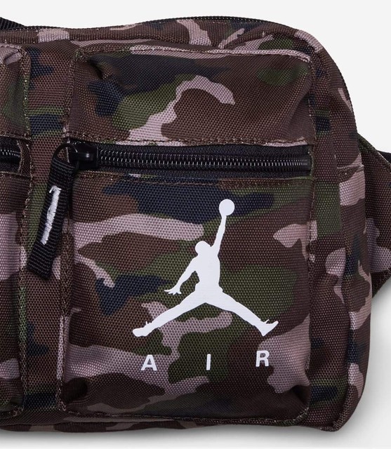 Nike Air Jordan CAMO Crossbody Bag V X 10 Supreme 1 High Retro Black