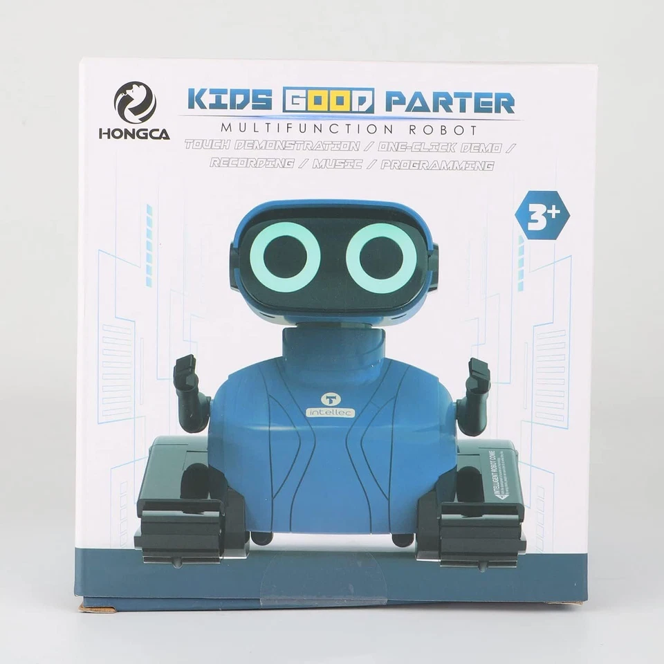 Robot RC Intelligent 360 MUSICAL LED Radiocommandé Rechargeable USB Mode Démo - Photo 4/4