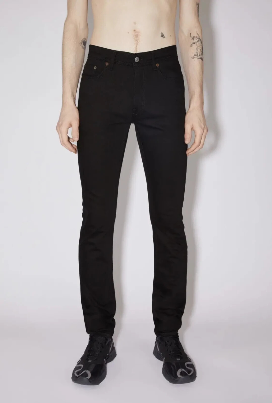 Acne Studios North Stay Black Jeans 31/34