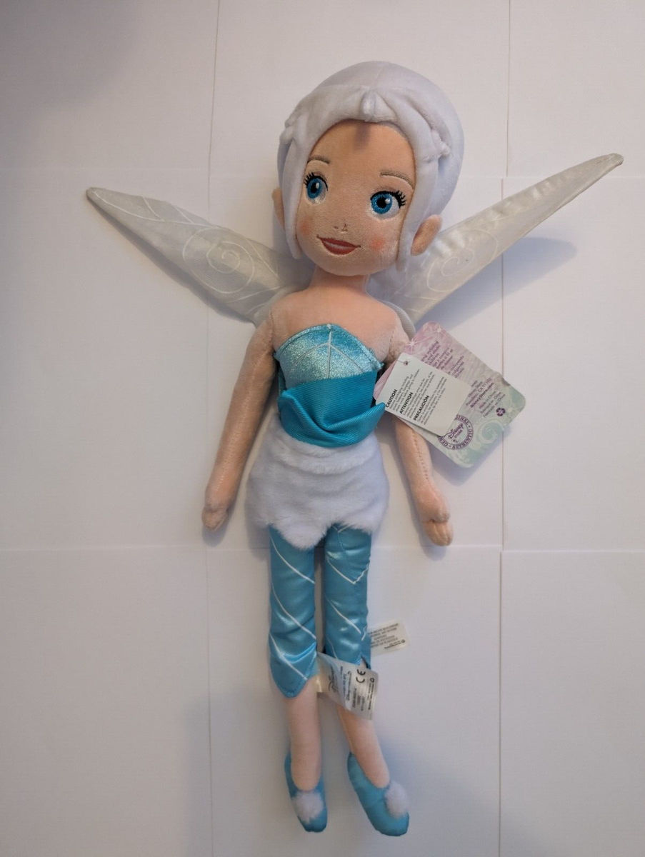 Disney Store Fairies Periwinkle Tinker Bell Sisterd 20” Plush Doll