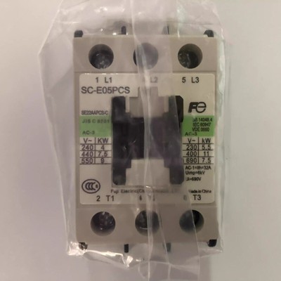 1PCS  for SC-E05PCS AC220V 3-Pole AC Contactor #WD1