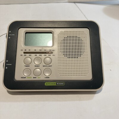 MCM AM-FM Retro Vtg Kitchen Radio. Tabletop. Works Great ! | eBay