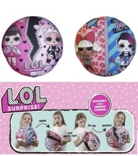 KIDS PILLOW LOL SURPRISE DOLLS CHRISTMAS STOCKING FILLERS  DECOR FILLED CUSHION