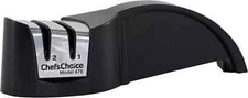 Chef'sChoice Manual Knife Sharpener with Diamond Abrasive Honing for Serrated an