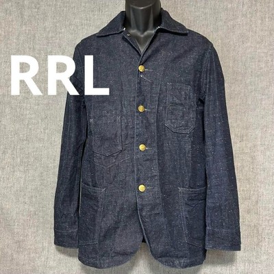 RRL INDIGO DENIM CVR-COVERAL M