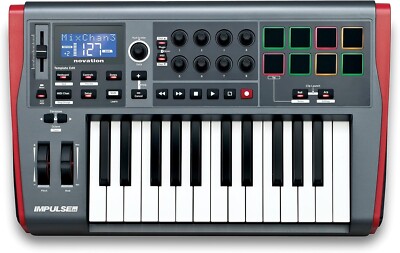 Novation Impulse 25 Controller Keyboard NEW