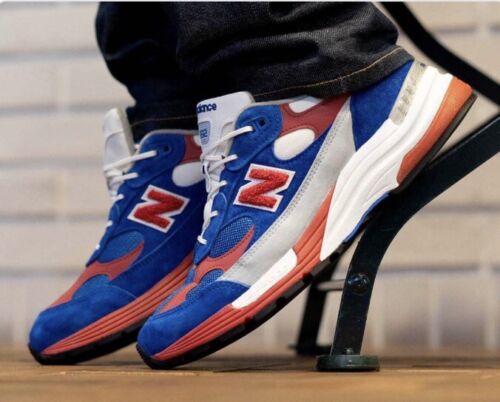 New Balance 992 - MADE IN USA Mens Size 12 Red/Blue M992CC / 990 Series V1  V2 V3