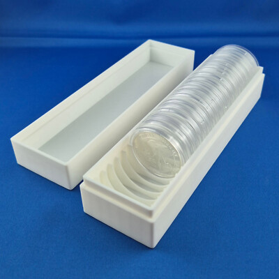 Münzbox 25 x 1 oz Silber Münze | Krügerrand | Maple Leaf | Britania | Arche etc.