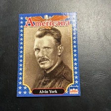 Jb15 Americana 1992 StarLine #164 Alvin York Soldier