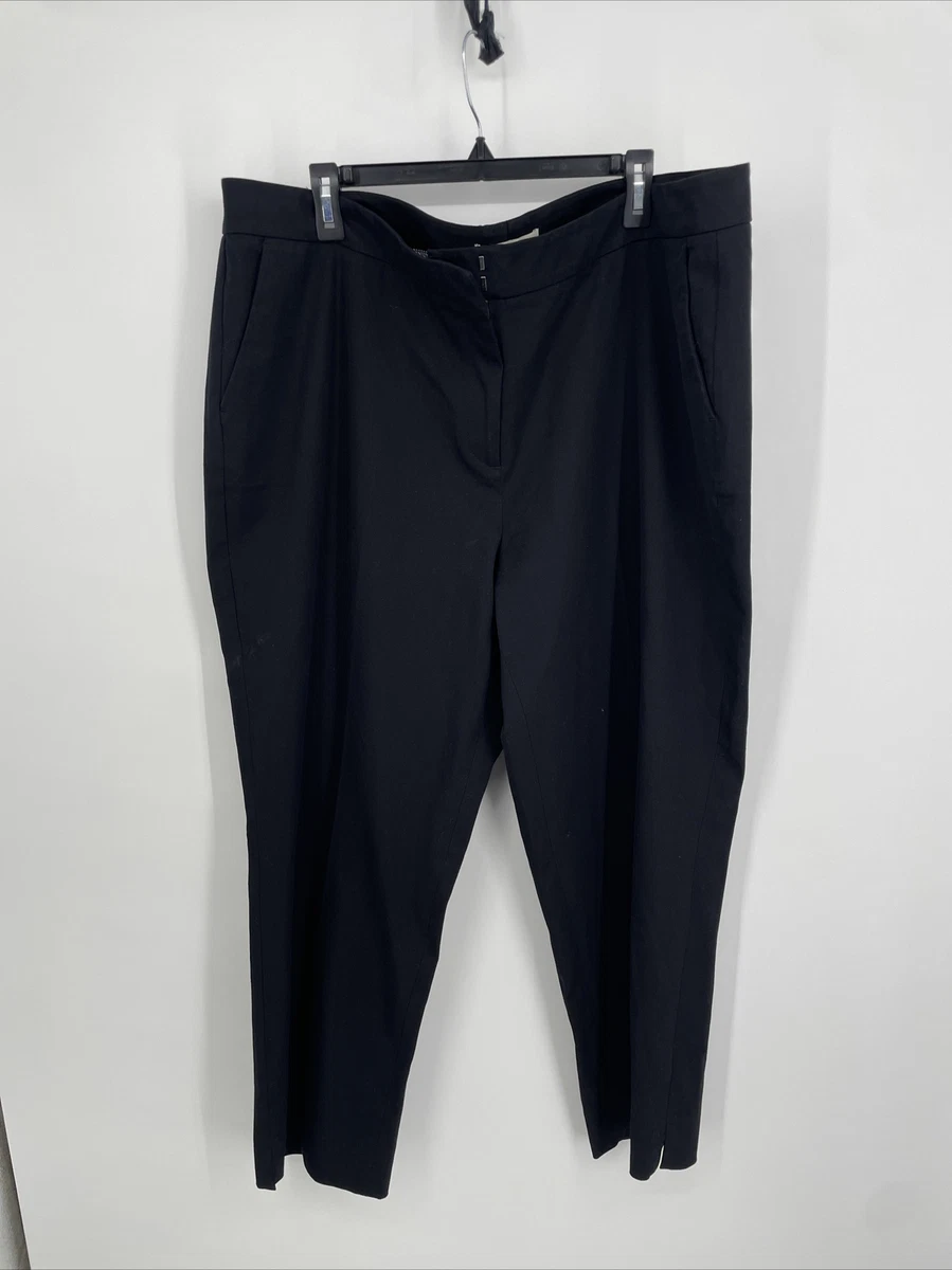 plus size black dress pants