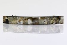 Unique Color Hair Barrette Genuine BALTIC AMBER Mosaic b150211-1