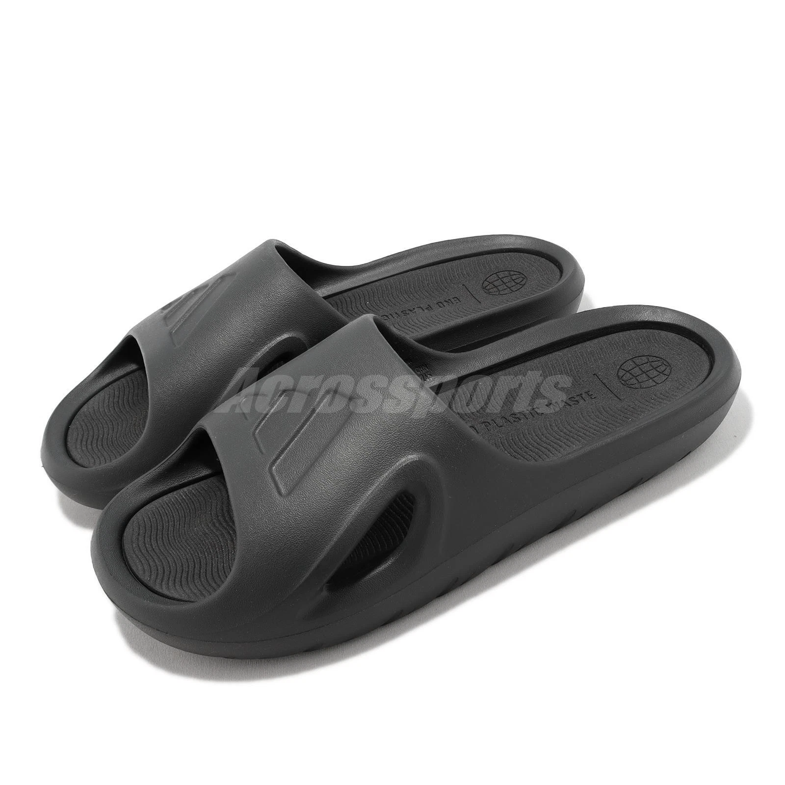 Adidas Adicane Slide Carbon Neri Uomo Unisex Casual Sandali Pantofole HQ9915