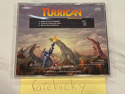 Turrican Ultra Collector's Edition (Switch) NEW SEALED MINT RARE