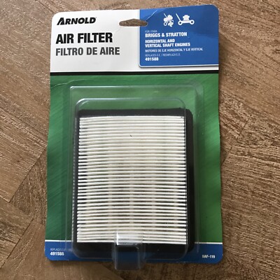 Arnold Briggs & Stratton Lawnmower Air Filter BAF-119 BRAND NEW IN BOX!
