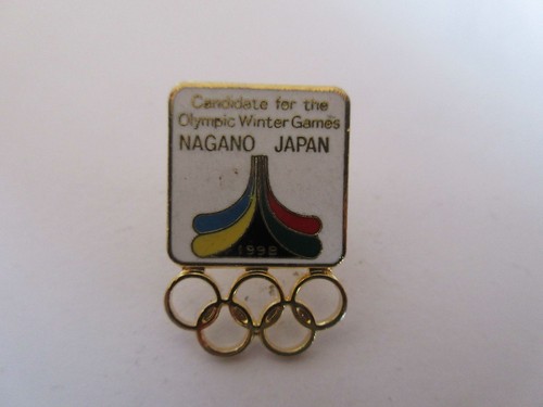 Pin 1998 Olympia Bewerbung NAGANO candidate city Japan bid Olympics