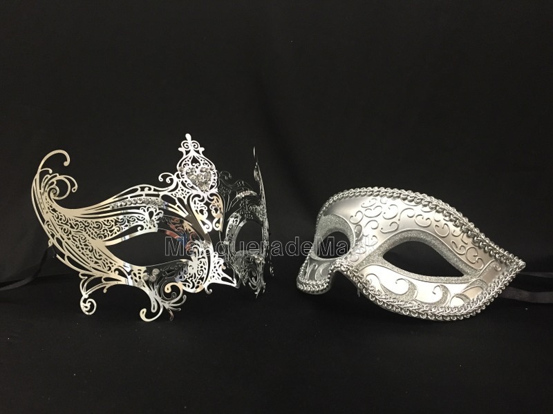 Silver Cocktail Eye Mask Masks Unisex Silver Cocktail Eye Mask Masks Unisex