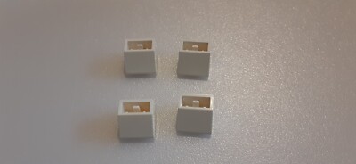 *Lego Parts - Slope, Inverted 45 2x2 (#3660) - White - (4)