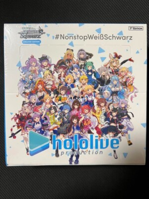 Hololive Production Booster Box Vtuber Virtual Trading Card GAME Weiss Schwarz | eBay Hololive Production Booster Box Vtuber Virtual Trading Card GAME Weiss Schwarz | eBay