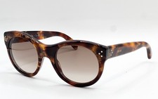 NEW CELINE CL401701 52F TORTOISE AUTHENTIC SUNGLASSES 53-22