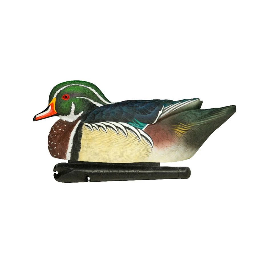 Avian X Topflight Realistic Floating Wood Duck Decoys Set of 6 (Multicolor) - Image 4 of 4