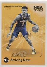 2019-20 Panini NBA Hoops Arriving Now Winter Nickeil Alexander-Walker #17 03us