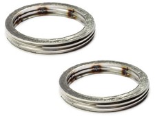 Auspuff Krümmer Dichtung Set 2 Stück für Honda C 50 90 CRF MSX NSR PK ST XL ZB