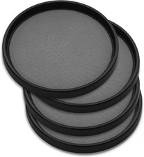 10 Inch Lazy Susan Set of 4 - Non-Skid Turntable for Cabinet to Maximize Stora