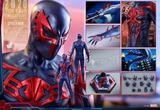 Hot Toys Exclusive Spider-Man 2099 Marvel VGM042 Black Suit Spiderman New