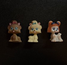 3 Yorkie Dog Figures My Pet Pals Chic Boutique
