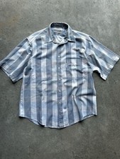 Vintage Levi's Silver Label Short Sleeve Button Down Striped Shirt