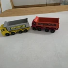 Lesney Matchbox #17 Foden Hoveringham & #51 8 Wheels Tipper Truck Regular Wheels