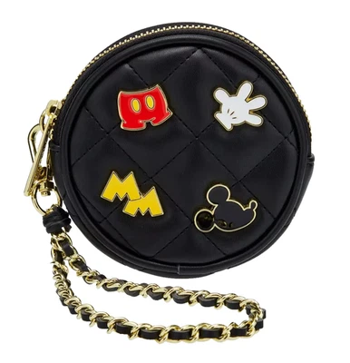 Loungefly Disney Mickey Mouse Icons Quilted Wristlet Coin Purse - Image 1 of 4