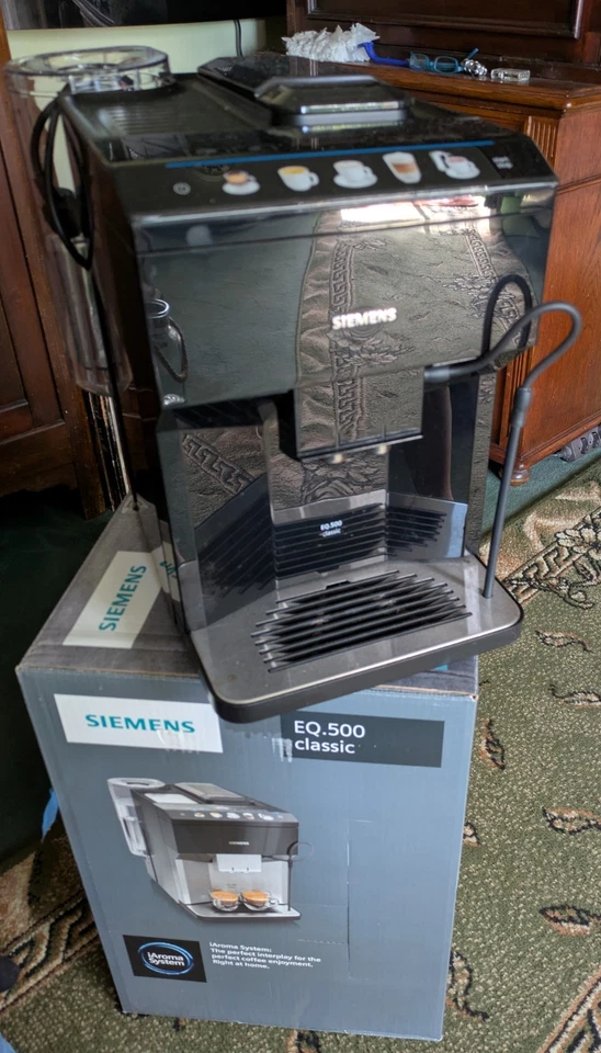 Siemens EQ.500 Classic TP501R09/10 Kaffeevollautomat OVP Rechnung Für Restgarant
