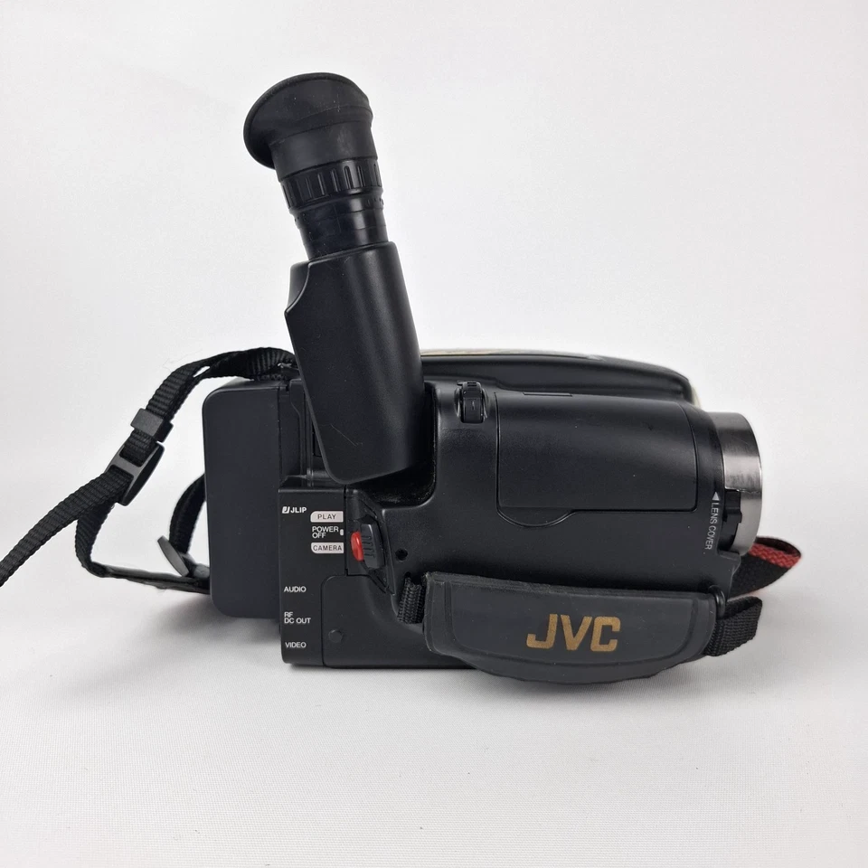 JVC Camcorder Video Camera Model GR-AX760E Compact VHS Battery Vintage Untested - Image 3 of 4