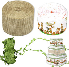 3 Pcs Diaper Cake Kit, Woodland Animals Baby Shower Decorations, Include Jungle