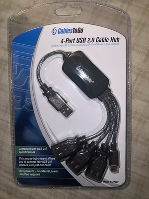 Cables To Go (C2G) 4-PORT USB 2.0 CABLE HUB 27402