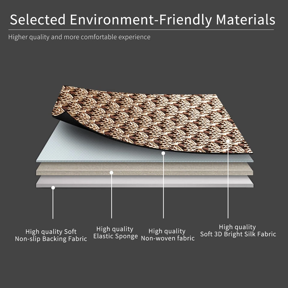 豪华透气汽车座椅套,后汽车座椅保护,适合四季... — 第 3/4 张图片