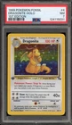 Pokemon Dragonite Fossil 1st Edition Holo Rare #4 PSA 7