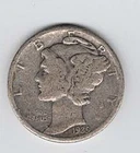 1939 Mercury Dime - Nice Silver - #21