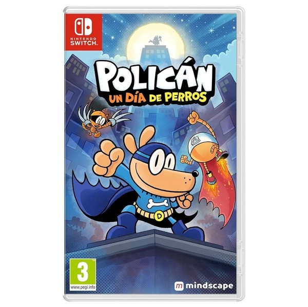 POLICAN UN DIA DE PERROS SWITCH PAL ESPAÑA NUEVO ESPAÑOL PRECINTADO