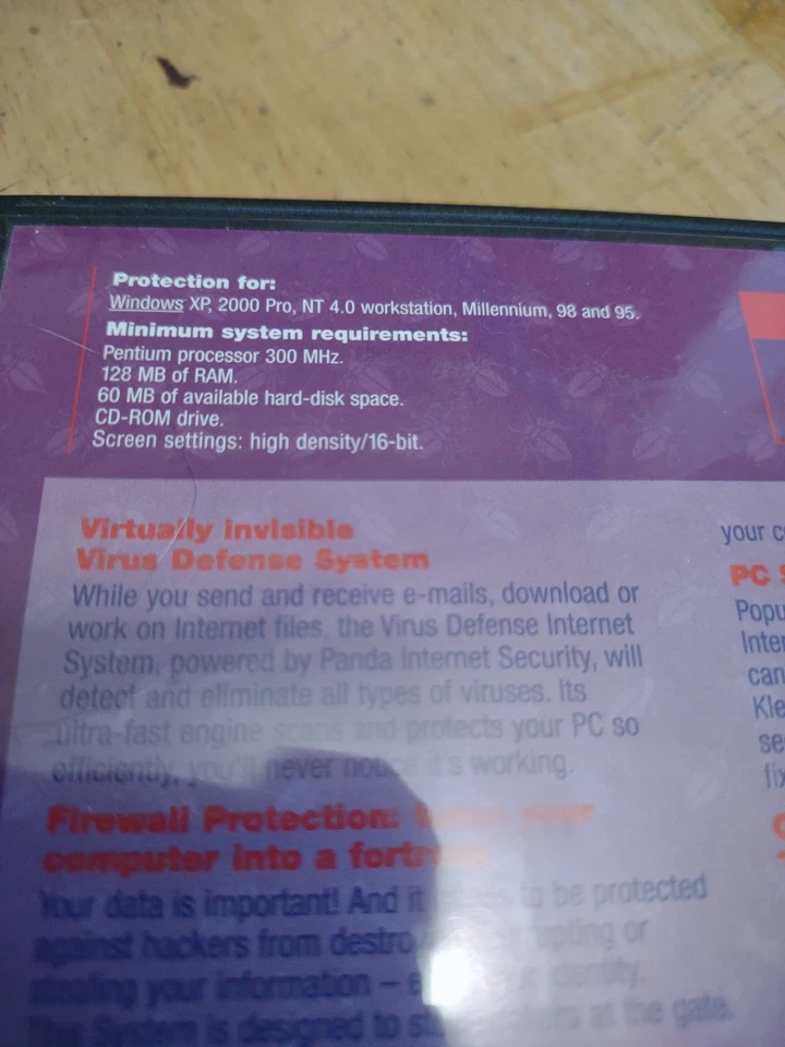 Panda Staples Virus Defense Internet System CD Antivirus Software - with key - Image 3 of 4