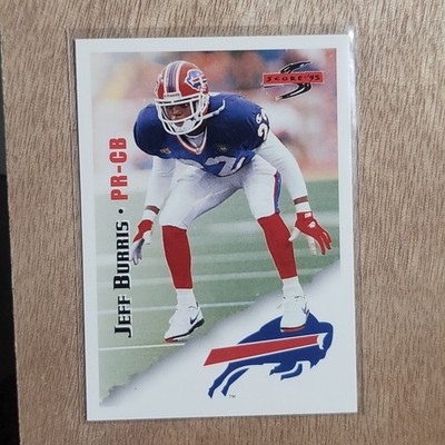JEFF BURRIS 1995 SCORE PINNACLE FOOTBALL CARD #189 BUFFALO BILLS