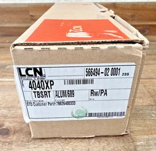 4040XP RW PA TBSRT- ALUM/689- LCN HEAVY DUTY DOOR CLOSER BRAND NEW