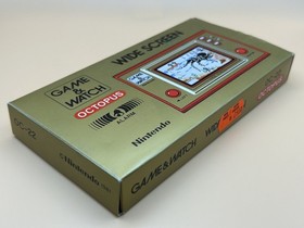 Nintendo Game & Watch OCTOPUS  OC-22 1981 Mint In Box [A]