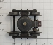 Lionel NTL-1F Staple End Flying Shoe Truck with Roller