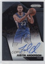 2017-18 Panini Prizm Signatures Justin Anderson #SG-JA Auto pu3