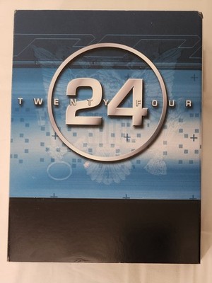24 SEASON TWO (7) DVD'S PER-OWNED SEE PHOTOS