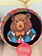 Erstwilder x Lucia The Elder Bear Resin Brooch-2025 NEW