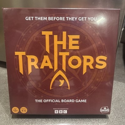 The Traitors Offizielles Brettspiel - NEU & VERSIEGELT | BBC | Alter 12+ | 4-6 Spieler