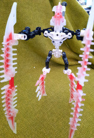 Lego Bionicle Krika 8694 MOD with Projectile Gun Fast Shipping